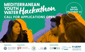 Join the Mediterranean Youth Water Hackathon ( The winning team will share €4,000)