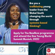 Apply for the One Young World NewNow for Young Leaders and attend the One Young World Summit Munich, 2025.