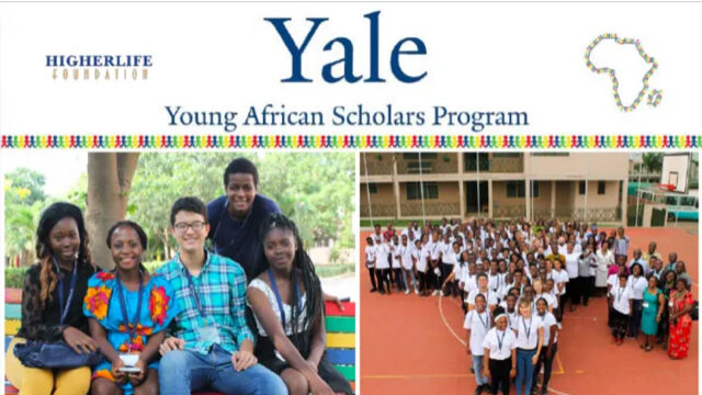 Fully Funded to USA. Apply now to the 2025 Yale Young African Scholars Program.