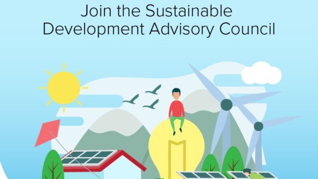 Volunteer positions : Join the Sustainable Development Advisory Council (SDAC)