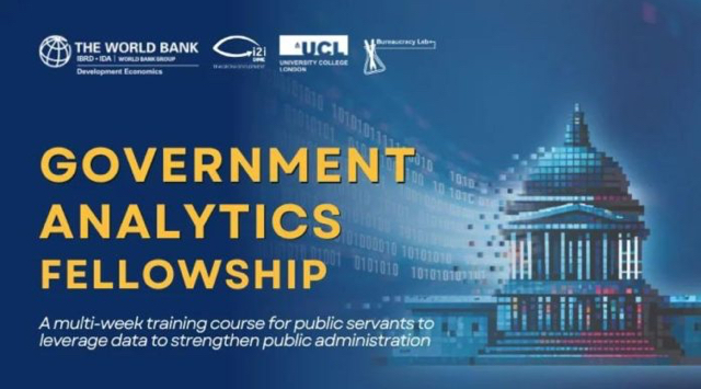 FULLY FUNDED!! Apply now for the 2025 World Bank Government Analytics Fellowship Program in USA.