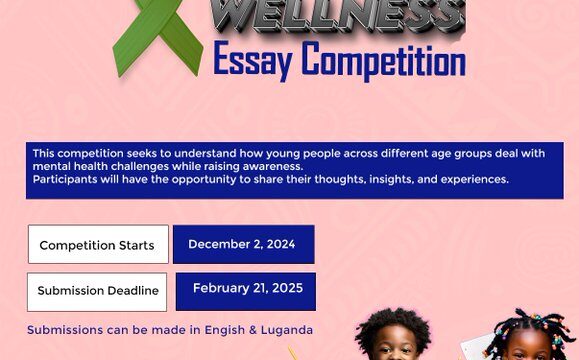 With a Cash Prize of UGX 3 millions : Join the Nnaabagereka Mental Health Essay Competition