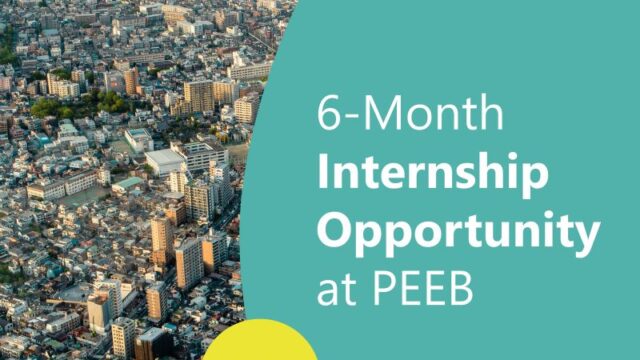 Paid Internship at GIZ  : Intern (m/f/d) Partnership for Energy Efficiency in Buildings (PEEB) – Apply now 