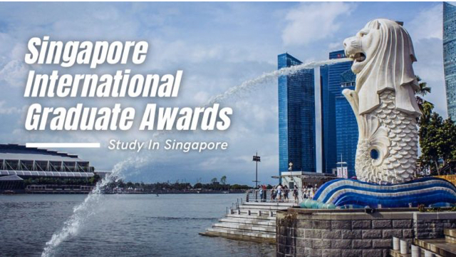 Fully Funded to Singapore with monthly stipends worth $2,700. Apply now for 2025 Singapore International Graduate Award (SINGA Scholarship).