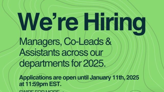 VOLUNTEER ROLES: Climate Mobility Community Action network is hiring volunteer Managers, Co-Leads & Assistants across their departments for 2025