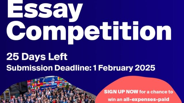 FULLY FUNDED TO SWITZERLAND: Apply for the St. Gallen Global Essay Competition 2025