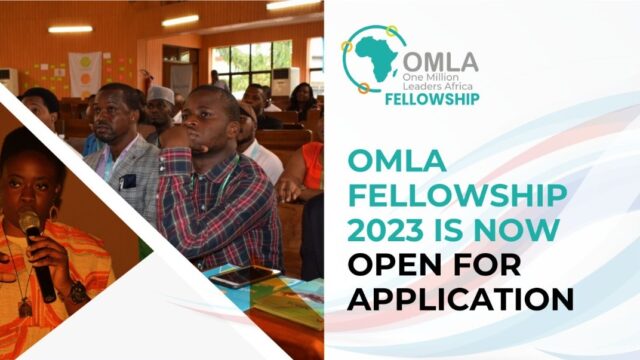 Join the One Million Leaders Africa (OMLA) Fellowship Program