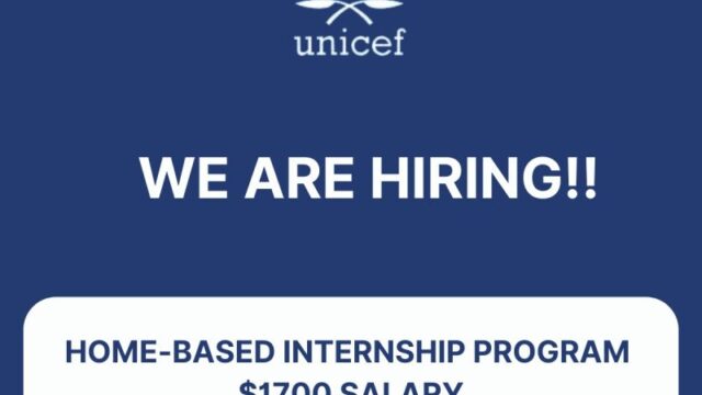 Paid Remote Internship : Apply for an internship with the Education Outcomes Fund (EOF) at UNICEF