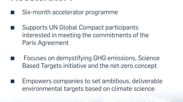 Applications are open for the Climate Ambition Accelerator