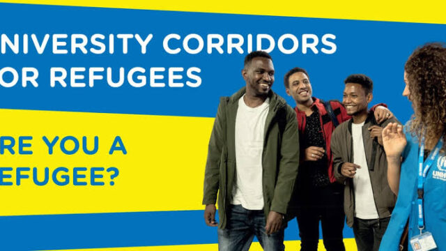 FULLY FUNDED TO ITALY: Apply for the UNHCR University Corridors for Refugees Scholarship Programme 2025