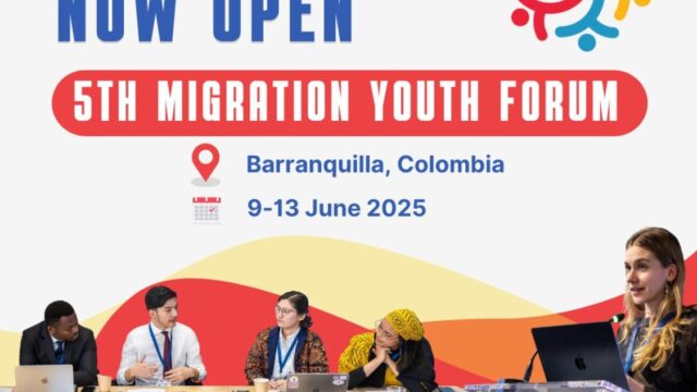 FULLY FUNDED TO COLOMBIA: Apply for the 5th Migration Youth Forum for young changemakers and migrant youth