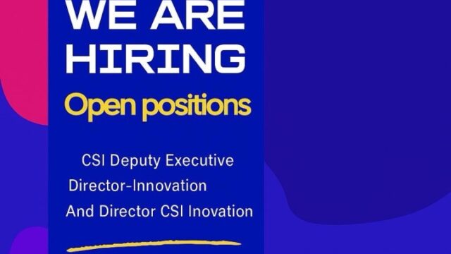 VOLUNTEER ROLES: Climate Solutions International (CSI) is looking for a Deputy Executive Director – Innovation & Director of CSI Innovation