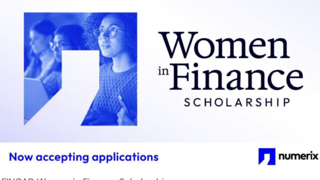 Apply now for the Women in Finance Scholarship 2025 (FINCAD).