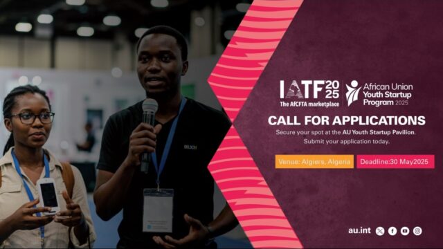 FULLY FUNDED TO ALGERIA: Apply for the AU Youth Start-Up Programme for young African innovators and changemakers