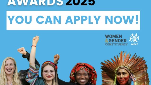 FULLY FUNDED TO COP30: Apply for the Gender Justice Climate Solutions Awards 2025 for young changemakers (cash prizes available)