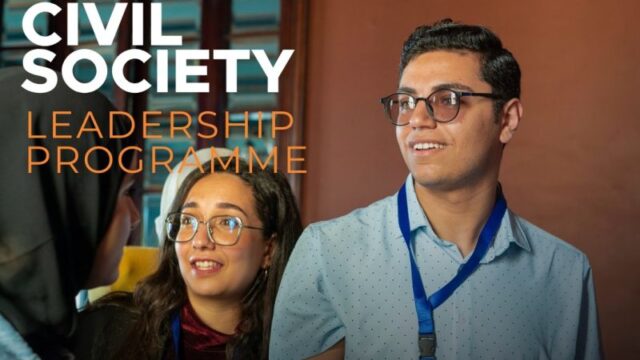 Applications are open for the Young Civil Society Leadership Programme 2025 (Third Cohort)