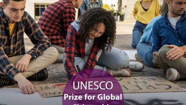 Each prize winner will be awarded 50,000 USD : Apply for the UNESCO Global Citizenship Education Prize 2025 