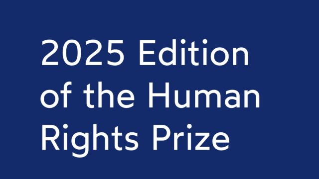CASH PRIZE: Apply for the French Government 2025 “Liberty, Equality, Fraternity” human rights prize