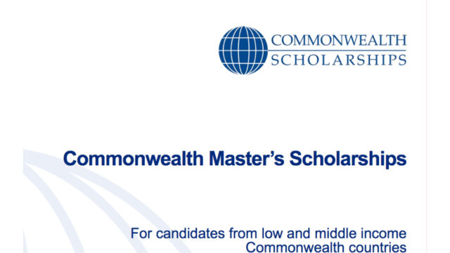 FULLY FUNDED TO UK: Apply for the Commonwealth Masters Scholarships 2026/2027 to study in the United Kingdom
