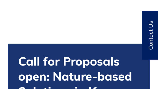 GRANTS : Apply for UK-PACT Nature-based Solutions in Kenya