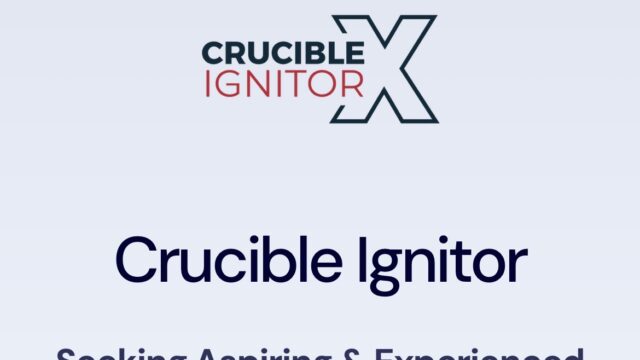 FULLY FUNDED: Apply for the Crucible Ignitor Startup Studio by FedTech