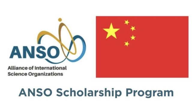 Fully Funded to China!! Apply now for the ANSO Scholarship 2026