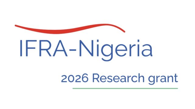 GRANTS: Apply For The IFRA-Nigeria Research Grant 2026