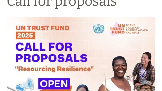 FULLY FUNDED: Apply For The UN Trust Fund to End Violence against Women and Girls – Call for Proposals 2025