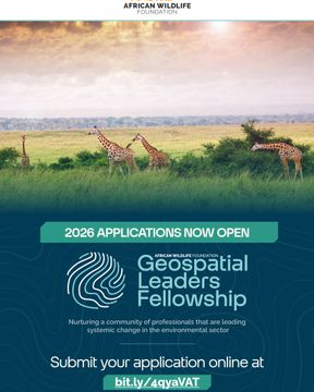 FULLY FUNDED : Apply for the AWF Geospatial Leaders Fellowship 2026 