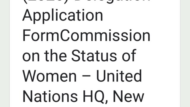 CSW70 BADGES: Apply for the YLE Delegation CSW70 (2026) badges to join the Commission on the Status of Women at the UN in New York