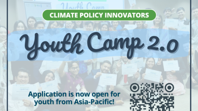 FUNDED : Apply for the Youth Opportunity | Climate Policy Innovators Youth Camp 2.0 – Bangkok, Thailand (March 2026)