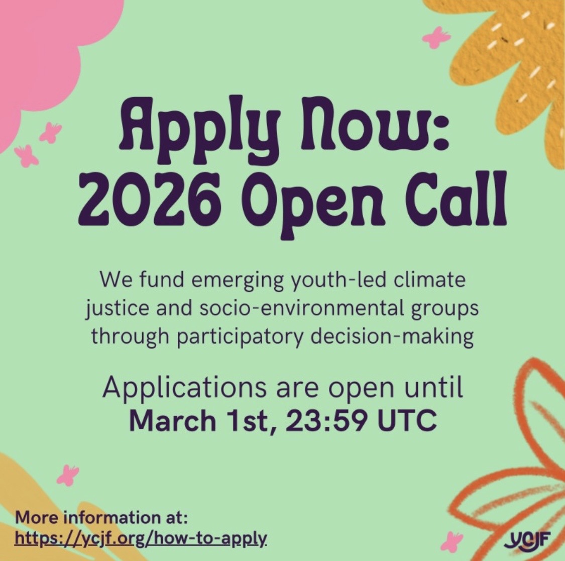 GRANTS: Apply for the Youth Climate Justice Fund grants 2026 for young ...