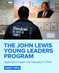 PAID FELLOWSHIP : Join the John Lewis Young Leaders Fellowship 2026–2027 (USA)