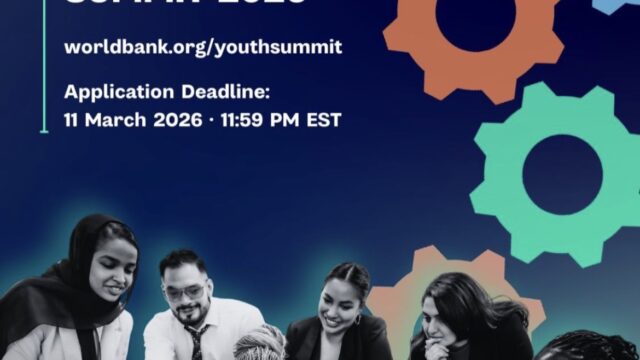 FULLY FUNDED: Apply For The World Bank Group Youth Summit 2026 (WBGYS26) – Delegate & Pitch Competition Tracks