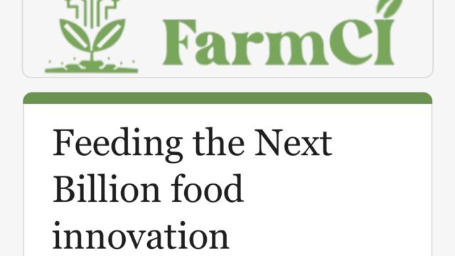 FULLY FUNDED:Apply For The  Feeding the Next Billion Food Innovation Fellowship 2026