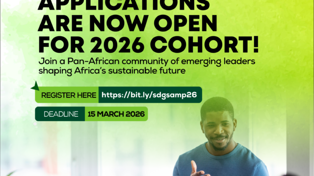 Fully Virtual : Apply for the Africa SDGs Mentorship Programme Cohort 2026 