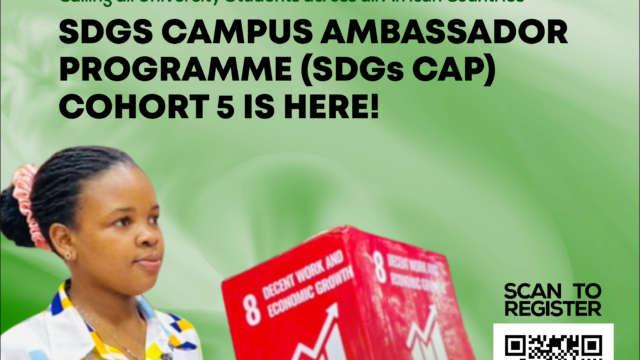Join the SDGs Campus Ambassador Programme Cohort 5 (2026)