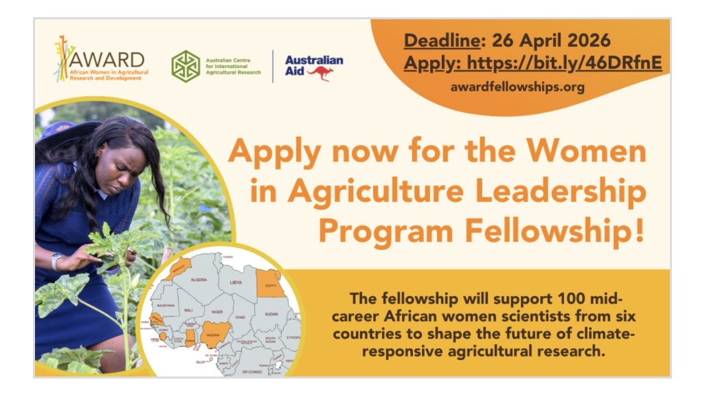 FULLY FUNDED: Apply For The Women in Agriculture Leadership Program ...