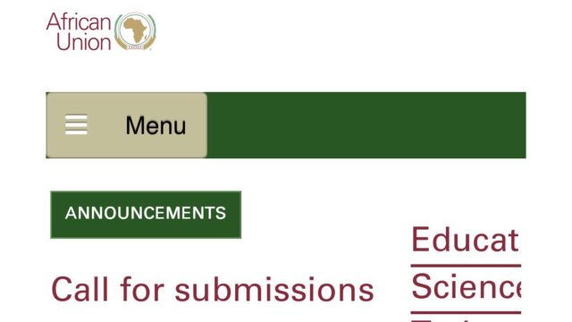 FULLY FUNDED: Apply For The African Union Innovating Education in Africa 2026 Call for Submissions