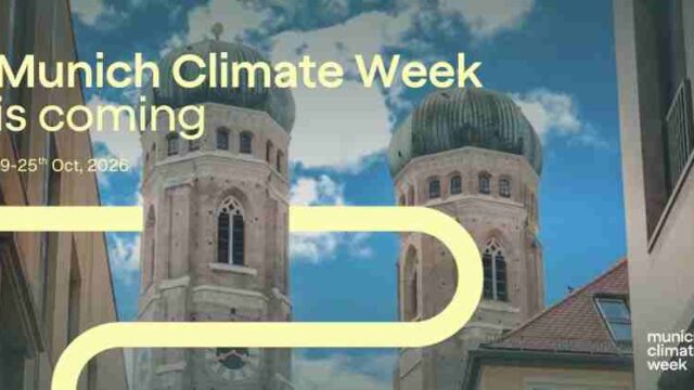 Be part of the Munich Climate Week 2026 