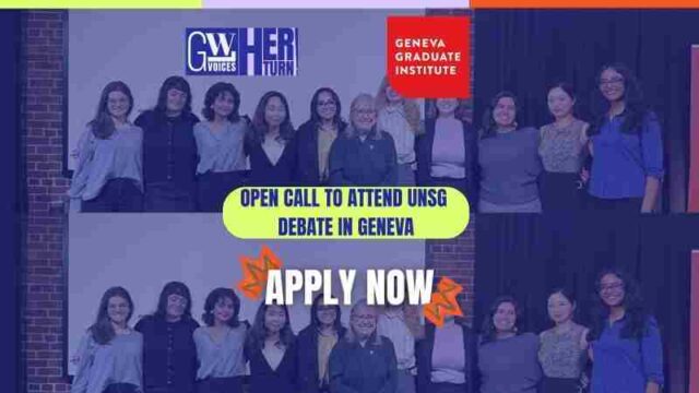 Join the Her Turn Harvest 2026 — Global Governance & UN Leadership Student Programme (Geneva)