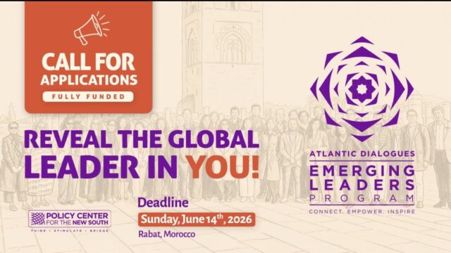 FULLY FUNDED TO MOROCCO: Apply for the Atlantic Dialogues Emerging Leaders (ADEL) program 2026 for young professionals and changemakers
