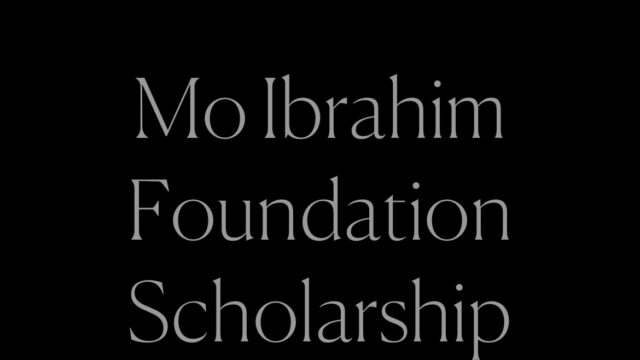 FULLY FUNDED: Apply For The Mo Ibrahim Foundation Scholarship at SOAS University of London 2026/27