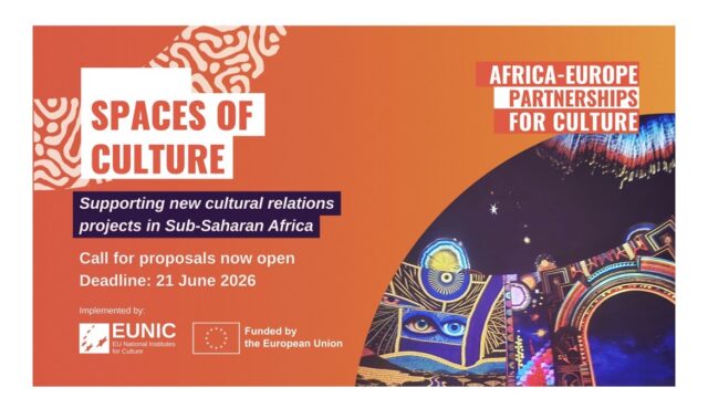 FULLY FUNDED: Apply For The Spaces of Culture 2026 Call for Proposals