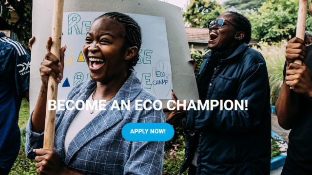 FULLY FUNDED : Join the Eco Champions Programme 2026–2027