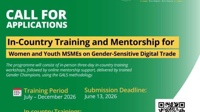 FUNDED : Apply for the IGAD Digital Trade Training and Mentorship Program for Women and Youth Entrepreneurs