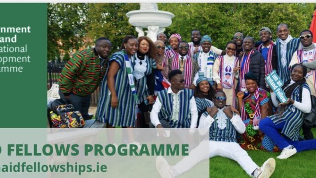 FULLY FUNDED: Apply for the Ireland Fellows Programme – Africa 2026/2027