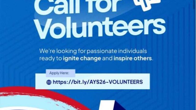 Volunteer applications are open for the African Youth Summit (AYS) 2026 – Apply now