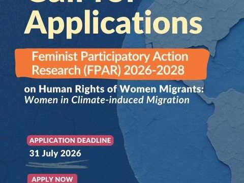 WITH FUNDING & SUPPORT : Apply for the APWLD Feminist Participatory Action Research (FPAR) 2026–2028 on Women in Climate-Induced Migration