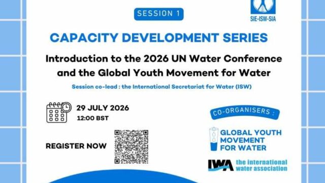 WEBINAR : Join the Global Youth Movement for Water Capacity Development Series 2026